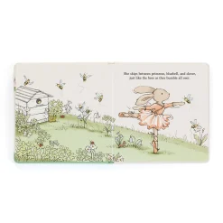 Jellycat Lottie The Ballet Bunny Book and Lottie Bunny Ballet