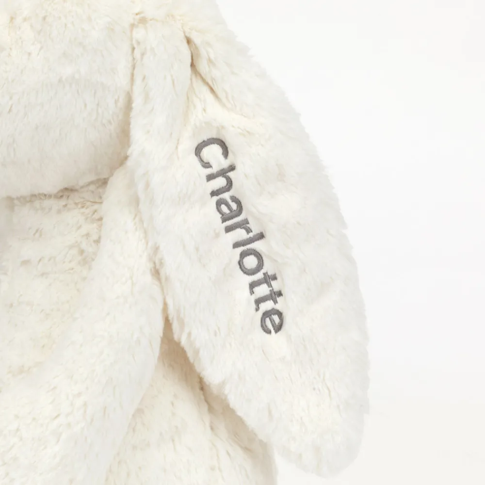 Jellycat Personalised Bashful Cream Bunny Huge