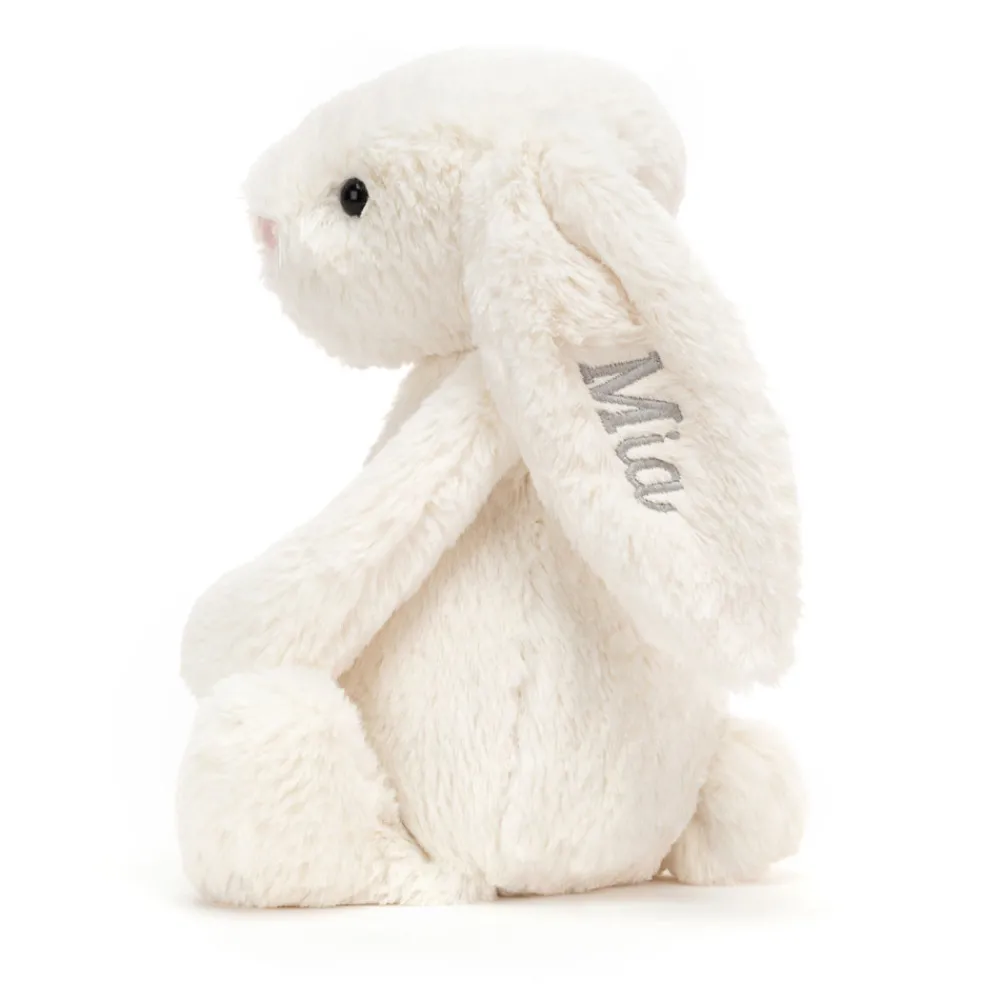 Jellycat Personalised Bashful Cream Bunny Medium
