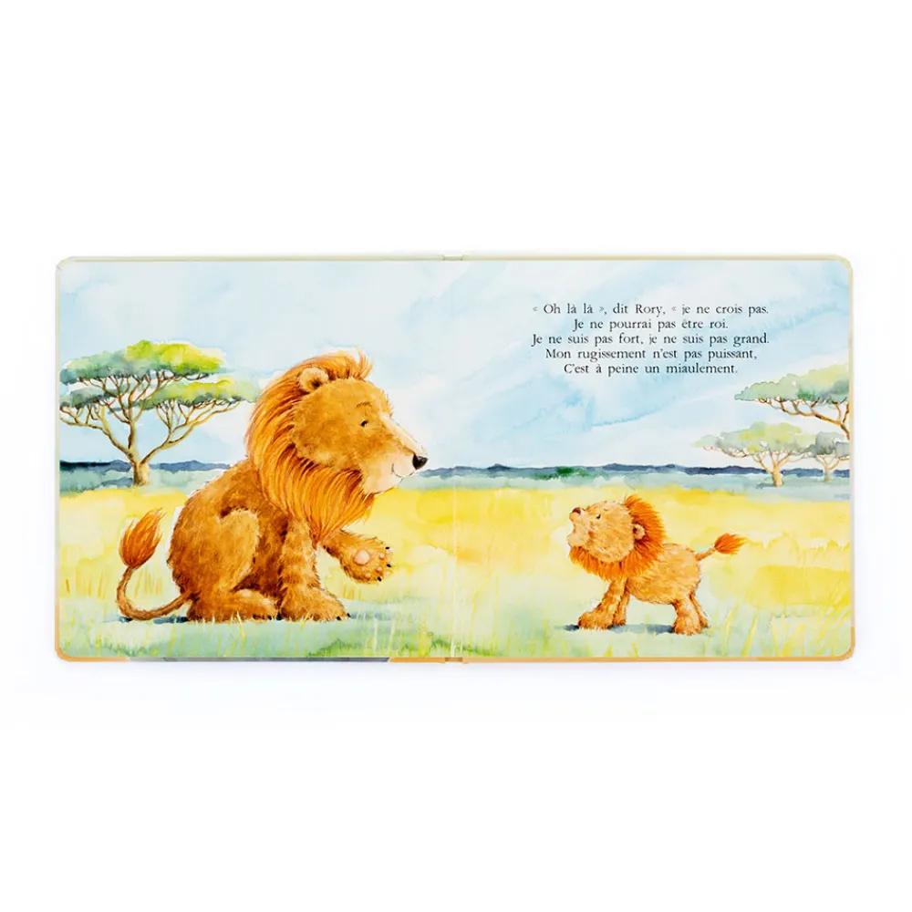 Jellycat Rory Le Courageux Petit Lion and Fuddlewuddle Lion Medium